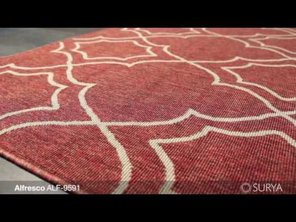 Surya Livabliss Alfresco ALF-9591 Rug - Moroccan Ogee Trellis